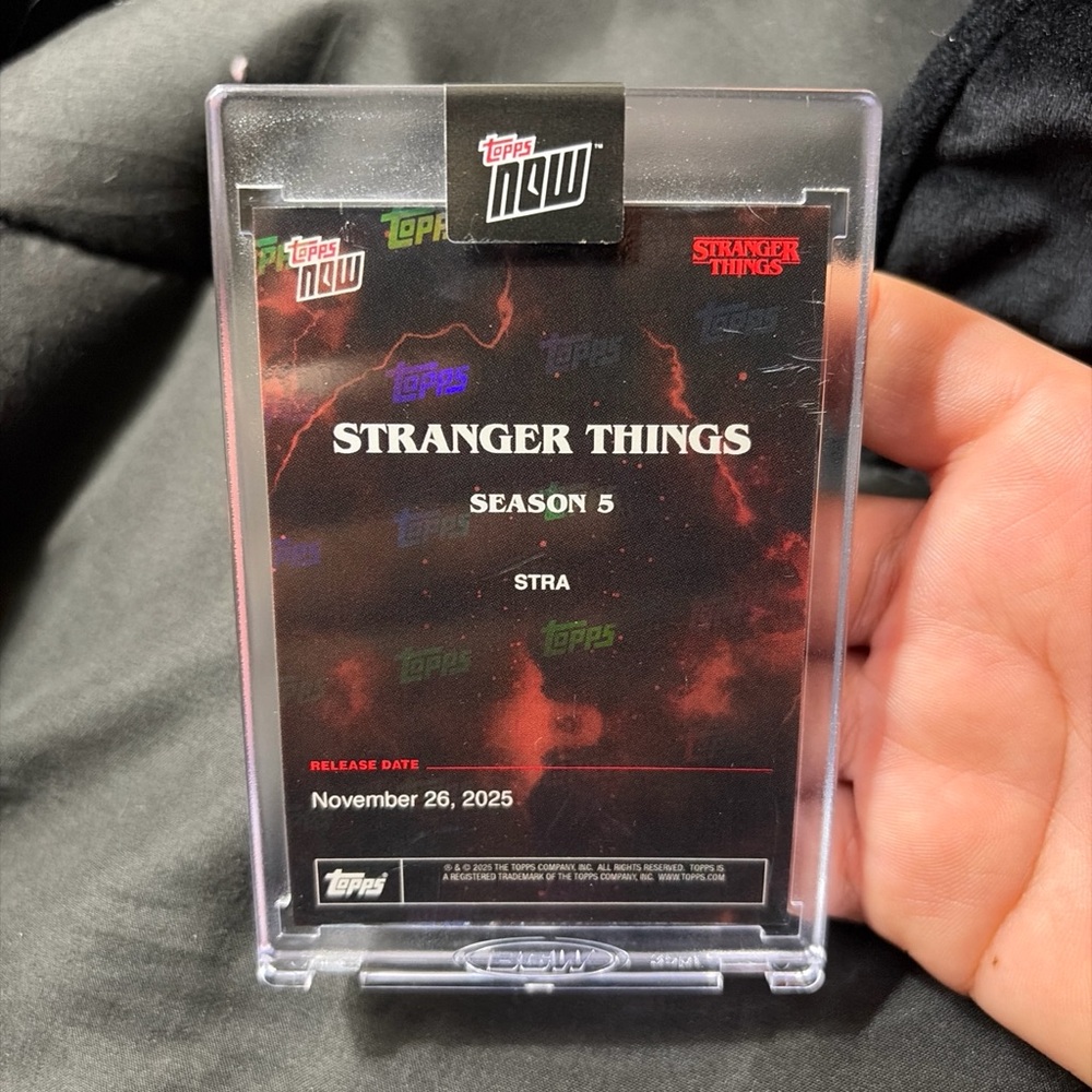 Stranger Things Collectible Card - Picture 2 of 2